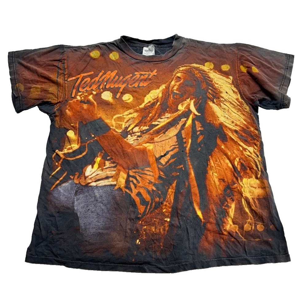 1995 Spirit Of The Wild Ted Nugent Vintage Tee XL Winterland Brand